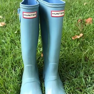 Hunter tall rain boots